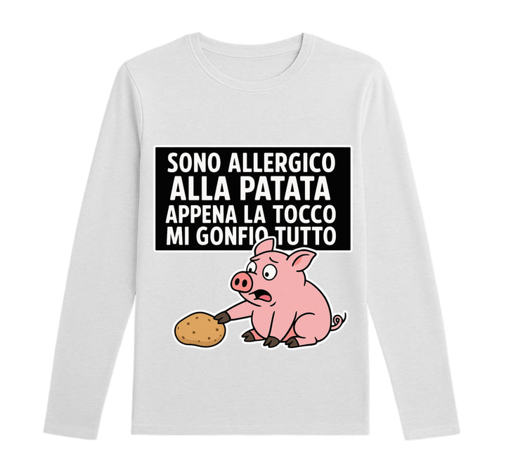 T-shirt Donna ALLERGICO ( MG6573425165 ) - Gufetto Brand 