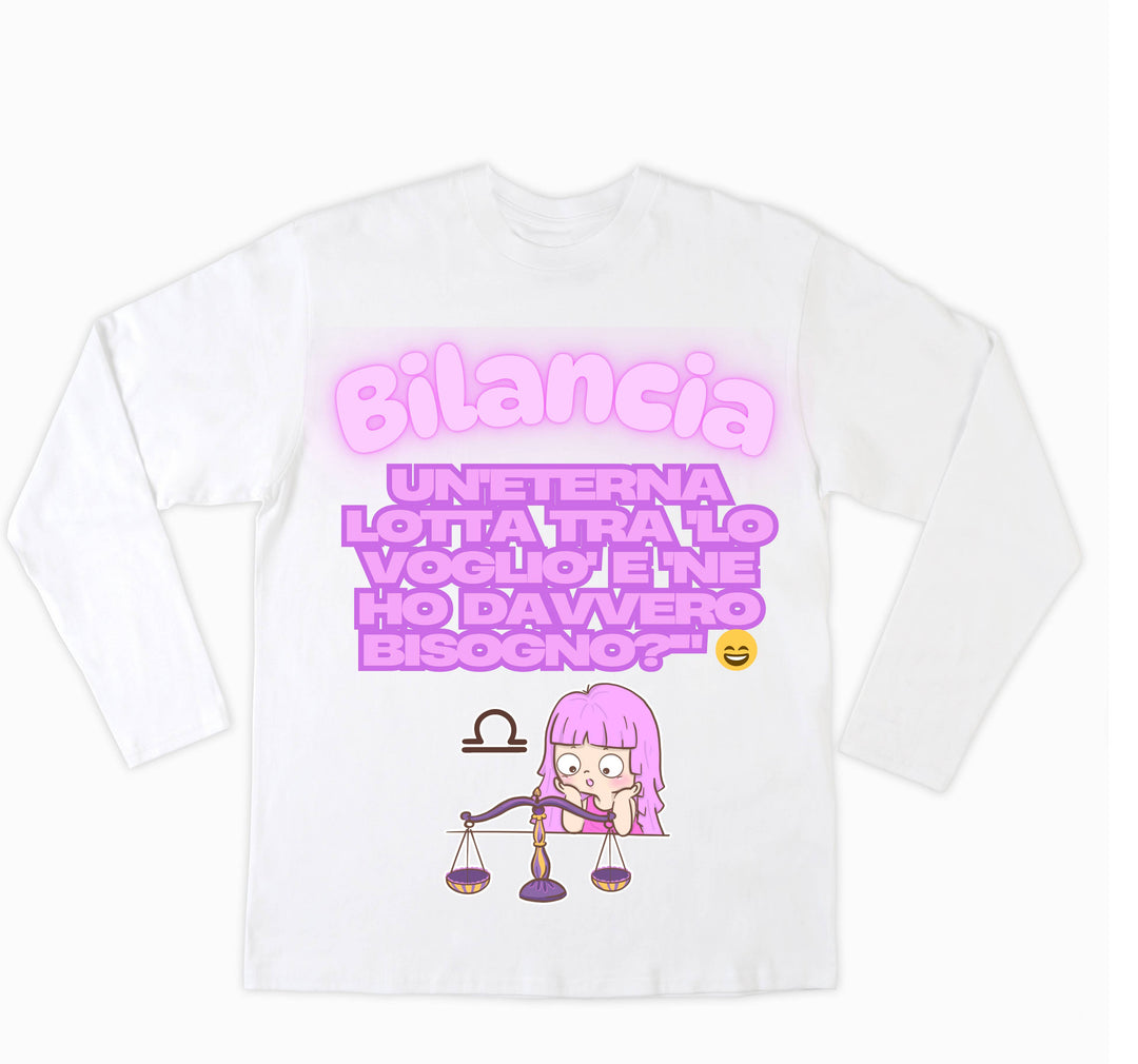 T-shirt Donna BILANCIA ( BI78953265 ) - Gufetto Brand 