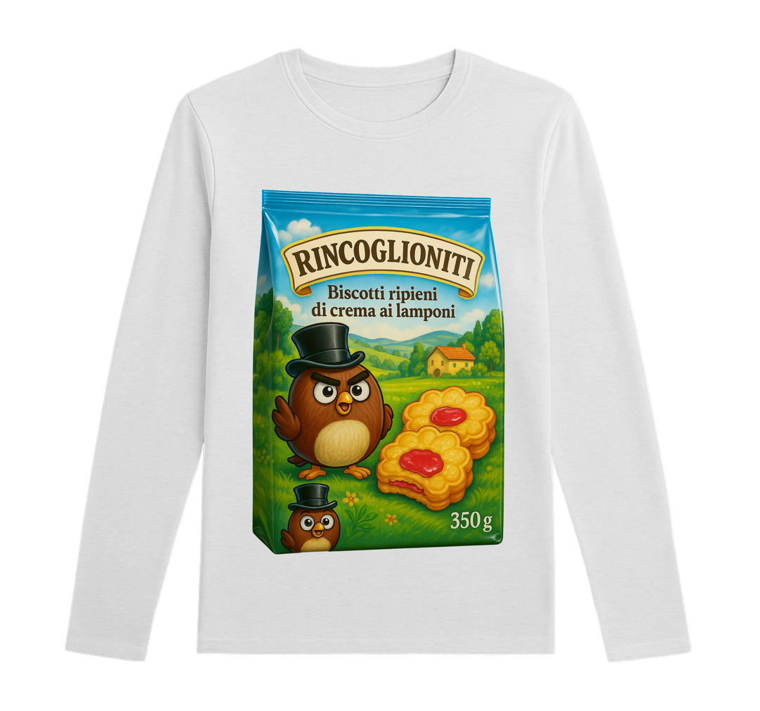 T-shirt Donna BISCOTTI RINCOGLIONITI ( BR560987345 ) - Gufetto Brand 