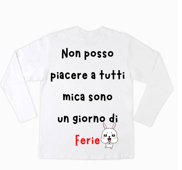 T-shirt Donna FERIE ( FE549876354 ) - Gufetto Brand 