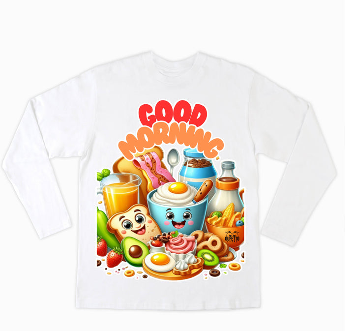 T-shirt Donna GOOD MORNING ( CO094598721 ) - Gufetto Brand 