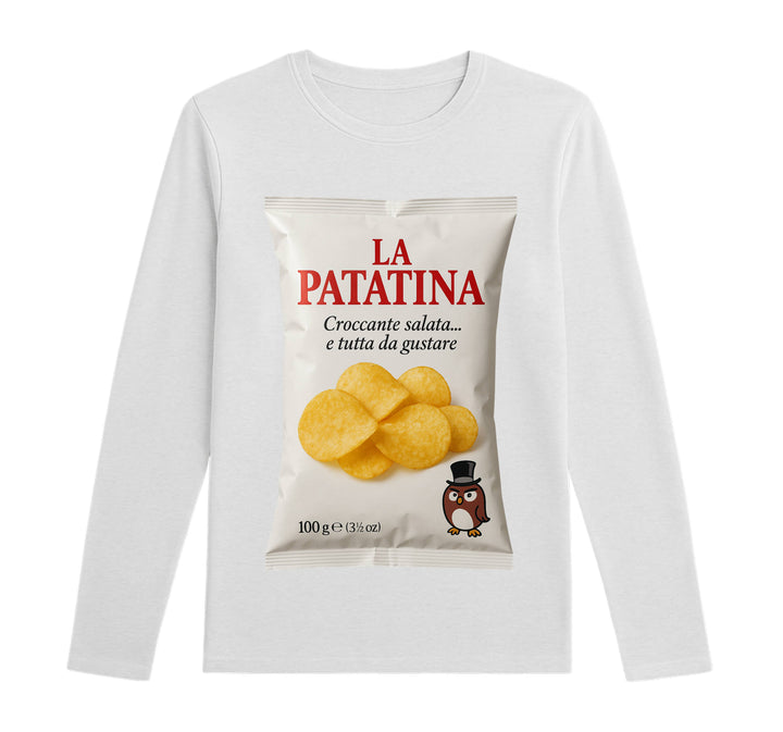 T-shirt Donna LA PATATINA ( PA567238456 ) - Gufetto Brand 
