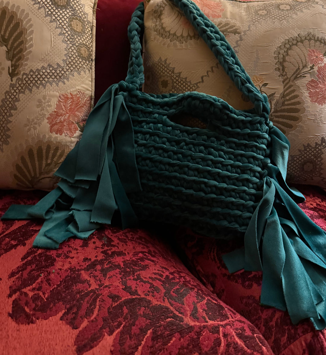 Cassiopea - Borsa Uncinetto fatta a mano - Gufetto Brand 