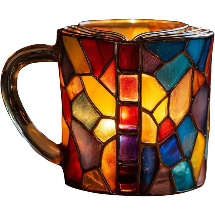 Tazza per libri dipinta da 11 once