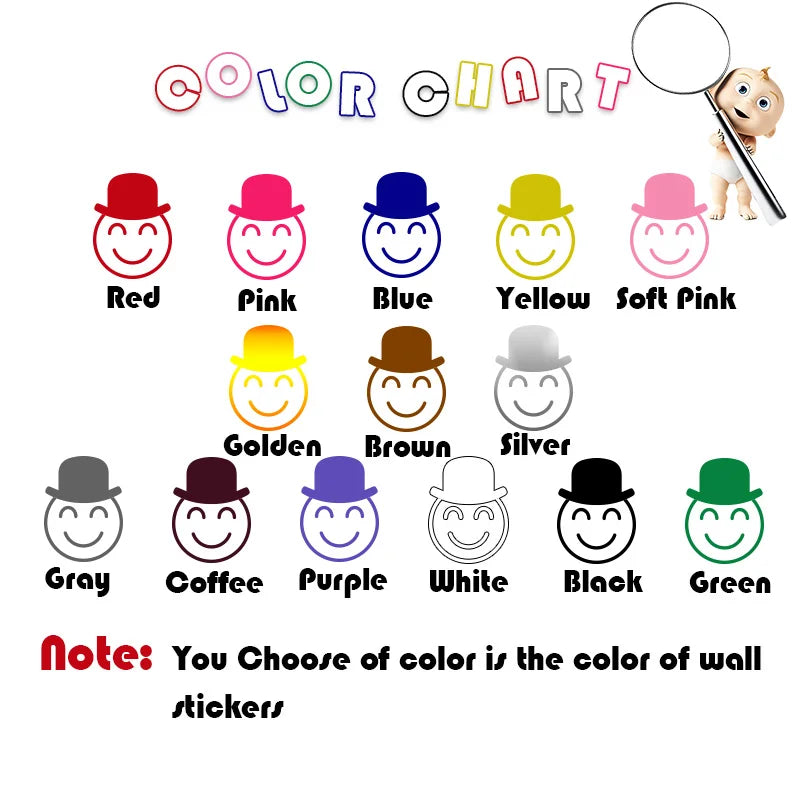 Cute Animals emovable Wall Stickers For Kids Rooms Bedroom Decorative Wall Art Decals Wallpaper Mural Sticker - Gufetto Brand 