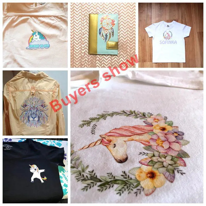 Prajna Cartoon Animals Cat Dog Heat Transfer Frog Deer Elephant  Iron-On Transfers Thermal Stickers On Clothes For Kids T-shirt - Gufetto Brand 