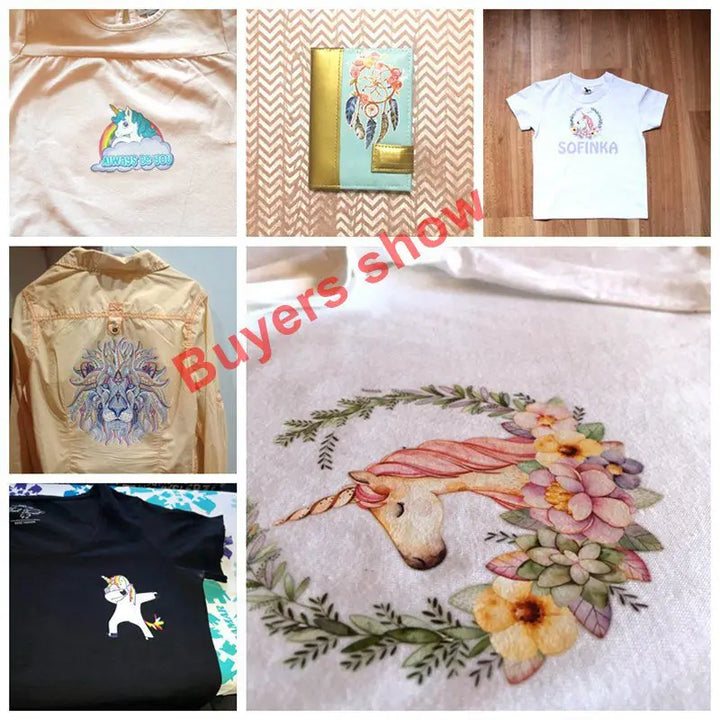 Prajna Cartoon Animals Cat Dog Heat Transfer Frog Deer Elephant  Iron-On Transfers Thermal Stickers On Clothes For Kids T-shirt - Gufetto Brand 