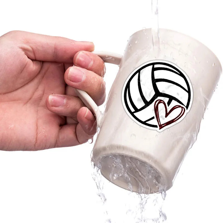 10/30/50/100Pcs Volleyball Stickers For Suitcase Skateboard Laptop Luggage Fridge Phone Car Styling Sticker - Gufetto Brand 