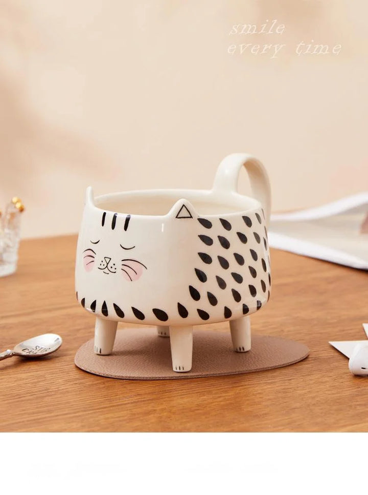 Tazza Gatti con 4 zampe tazza da caffè carina