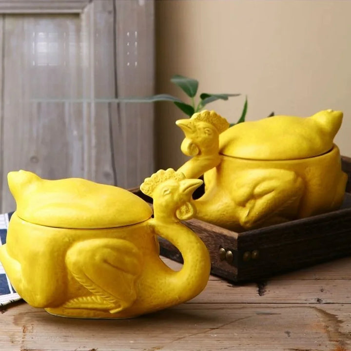 Tazza di pollo salato