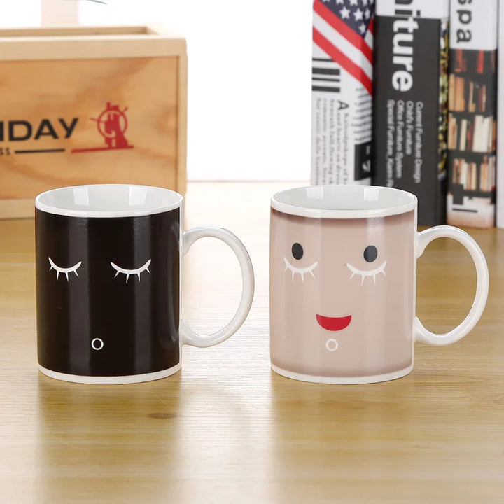 Batteria creativa tazza magica energia positiva cambia colore