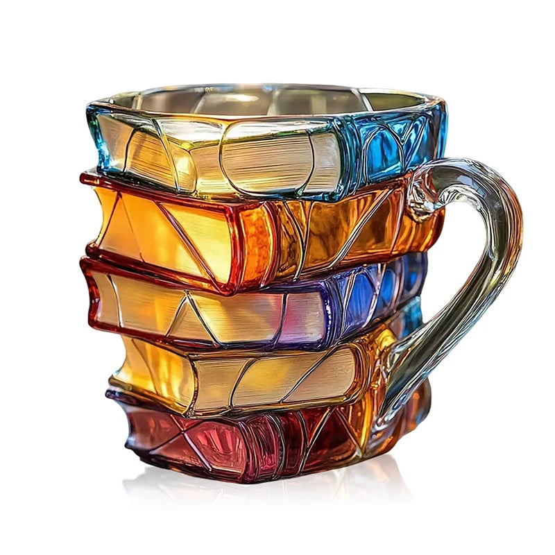 Tazza Libri dipinta