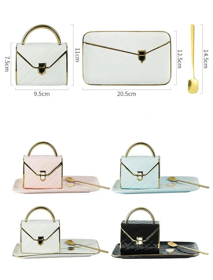 Tazza a forma di borsa Luruxy