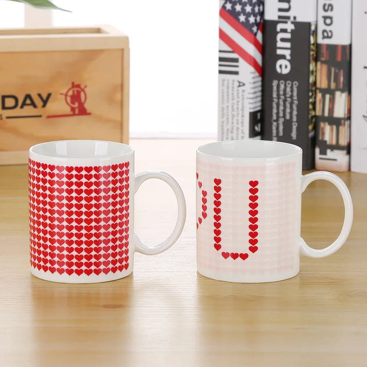 Batteria creativa tazza magica energia positiva cambia colore