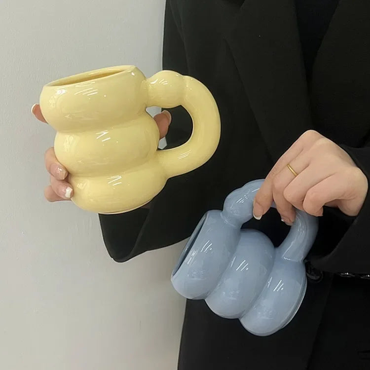 Tazza paffuta in ceramica da 420 ml