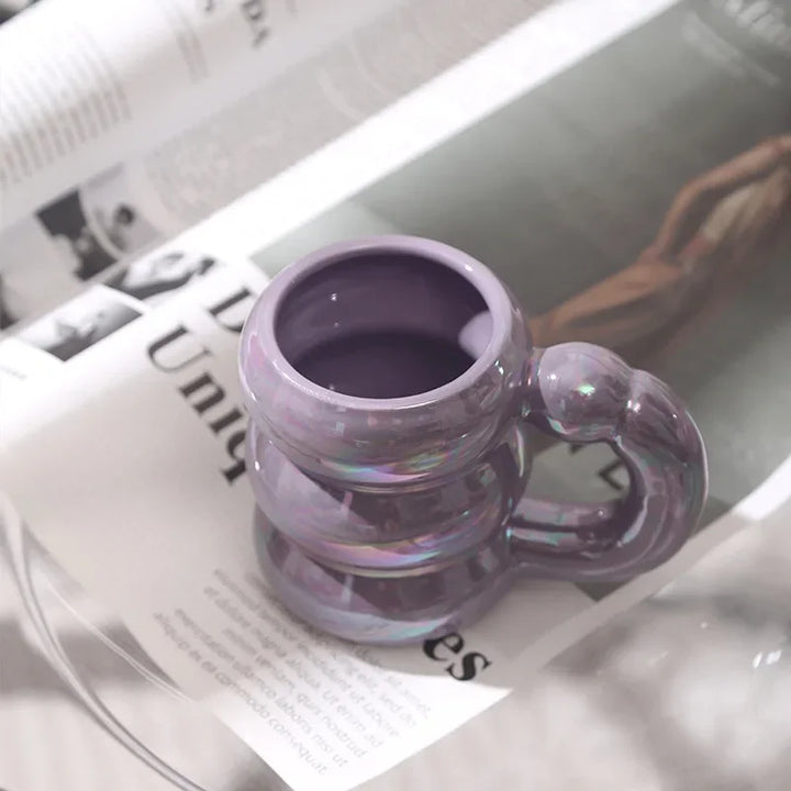 Tazza paffuta in ceramica da 420 ml