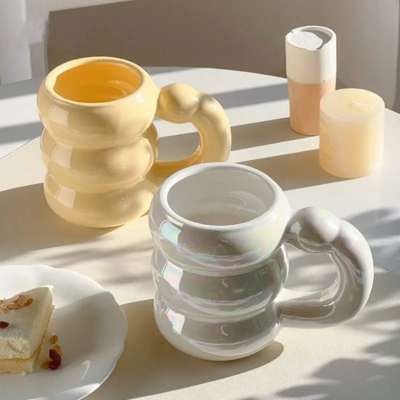 Tazza paffuta in ceramica da 420 ml