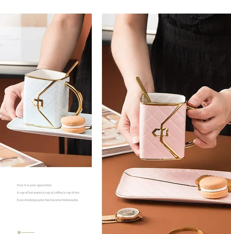 Tazza a forma di borsa Luruxy