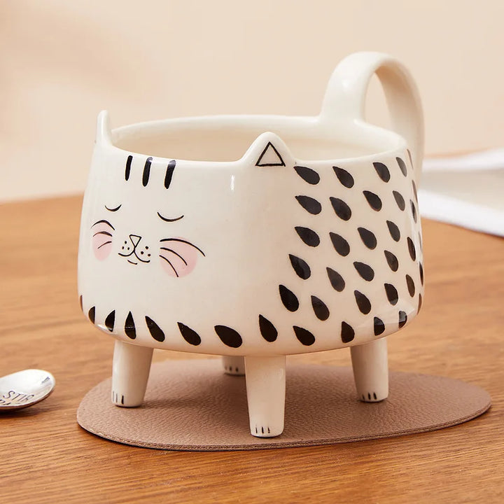 Tazza Gatti con 4 zampe tazza da caffè carina