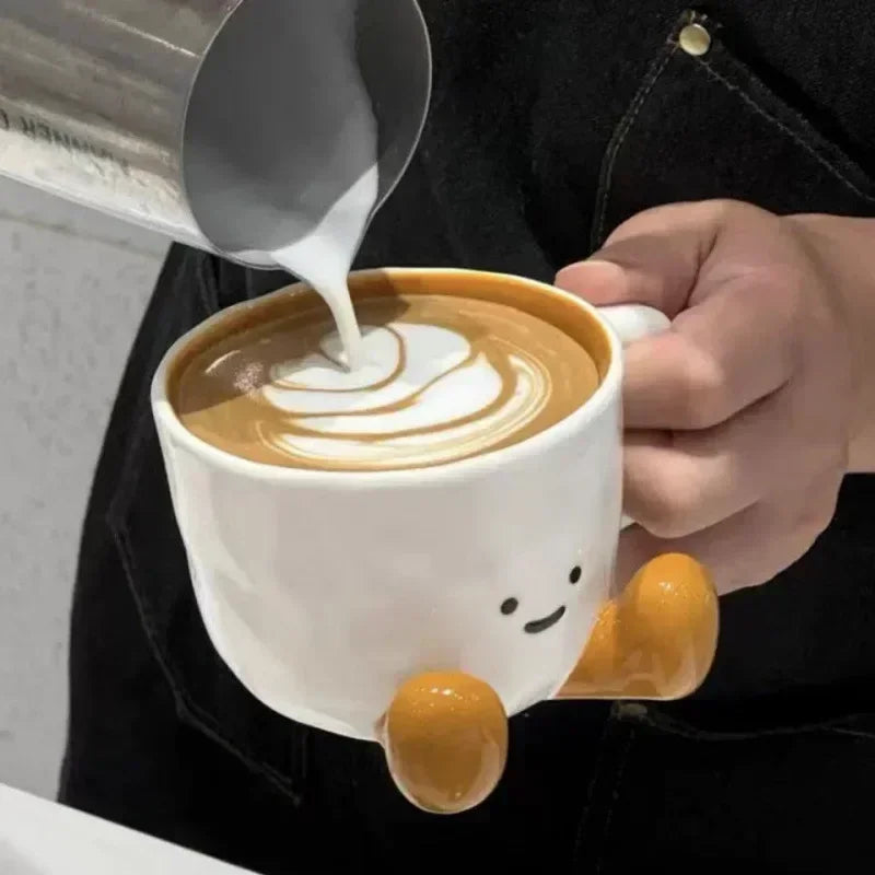 Coppia di cartoni animati Tazza in ceramica