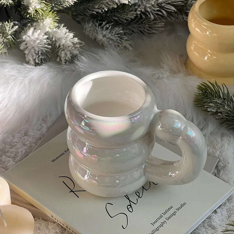 Tazza paffuta in ceramica da 420 ml