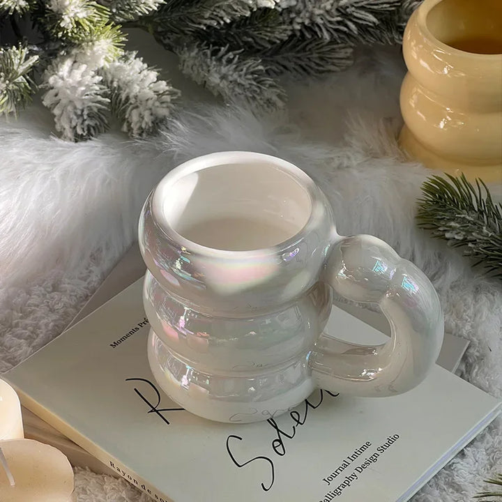 Tazza paffuta in ceramica da 420 ml