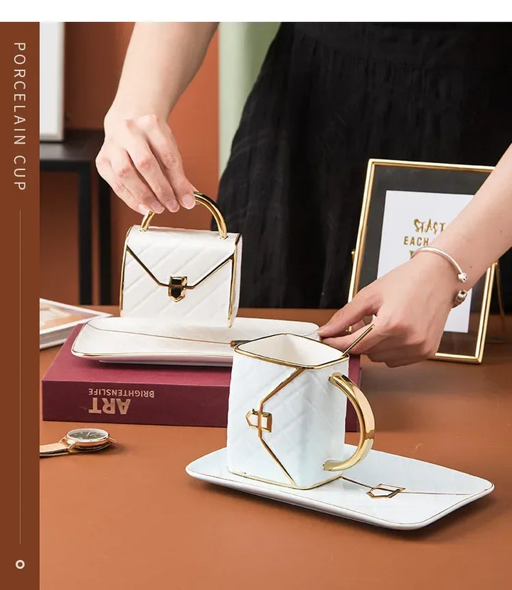 Tazza a forma di borsa Luruxy