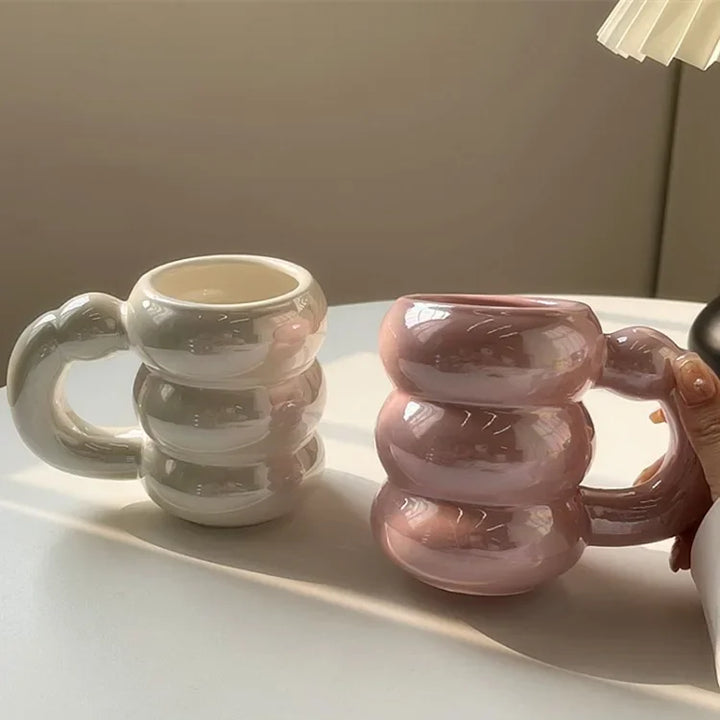 Tazza paffuta in ceramica da 420 ml
