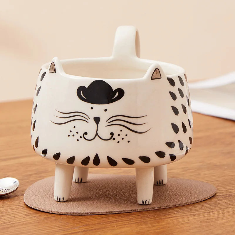 Tazza Gatti con 4 zampe tazza da caffè carina