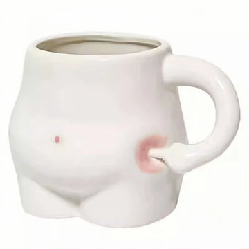 Divertente tazza a forma di pancia