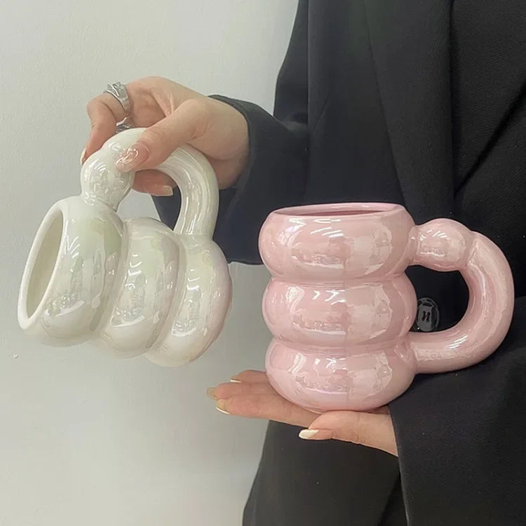 Tazza paffuta in ceramica da 420 ml