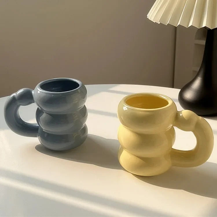 Tazza paffuta in ceramica da 420 ml
