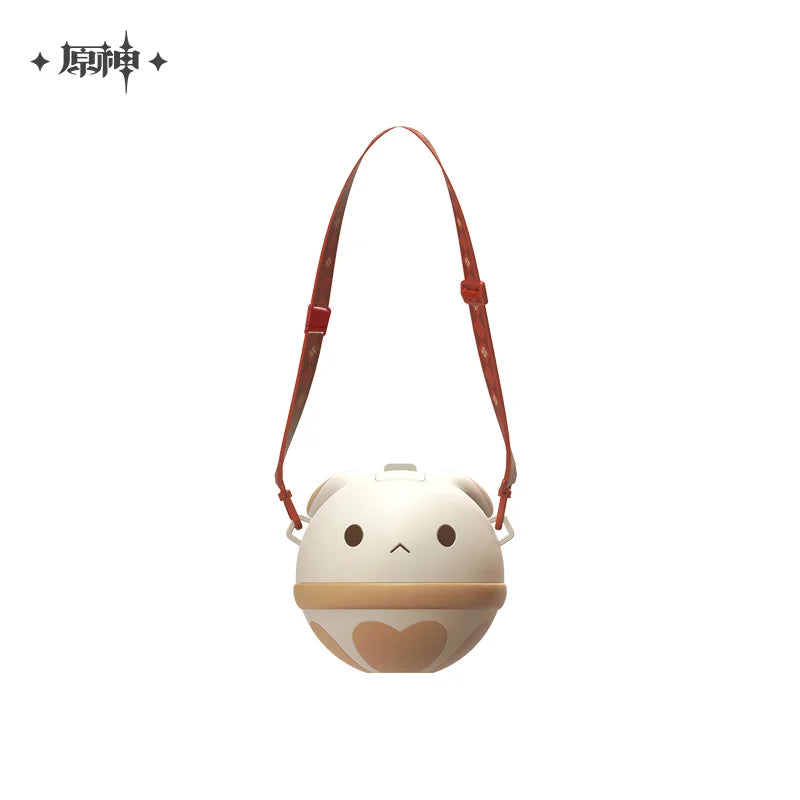 Borraccia Portatile a Tracolla con Cannuccia Genshin Impact Klee