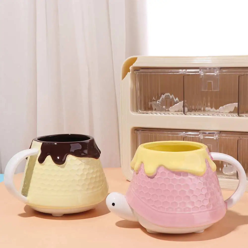 Tazza in ceramica Tartaruga Miele
