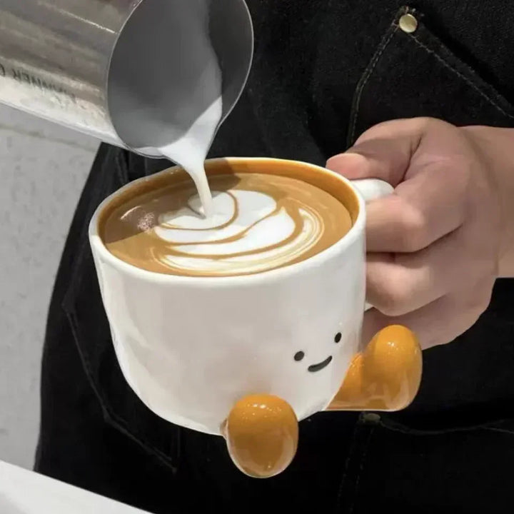 Coppia di cartoni animati Tazza in ceramica