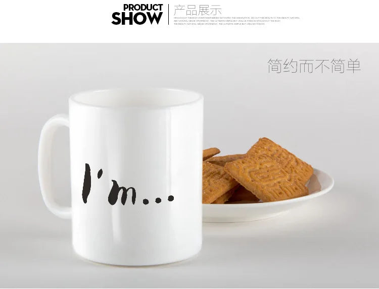 Tazza con naso di maiale in ceramica