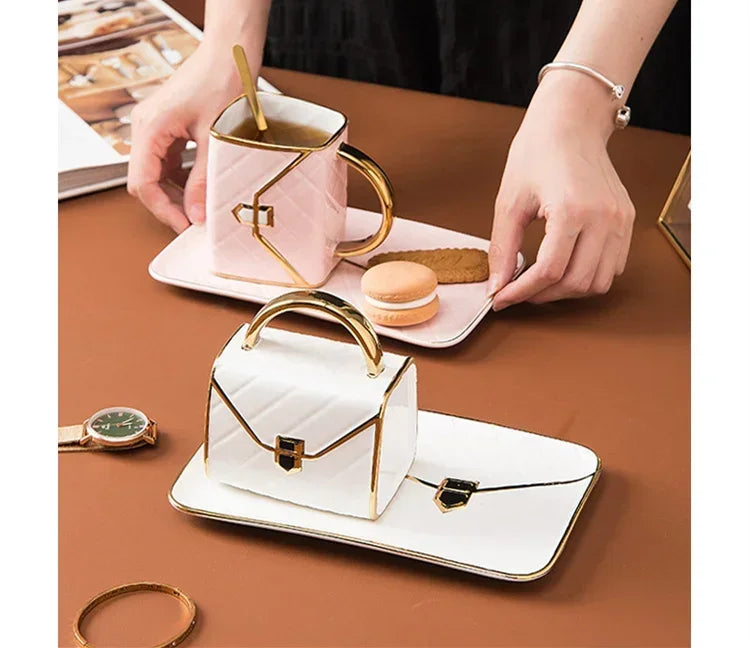 Tazza a forma di borsa Luruxy