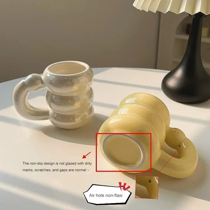 Tazza paffuta in ceramica da 420 ml