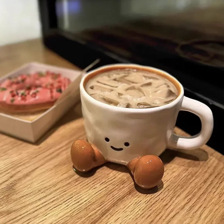 Coppia di cartoni animati Tazza in ceramica