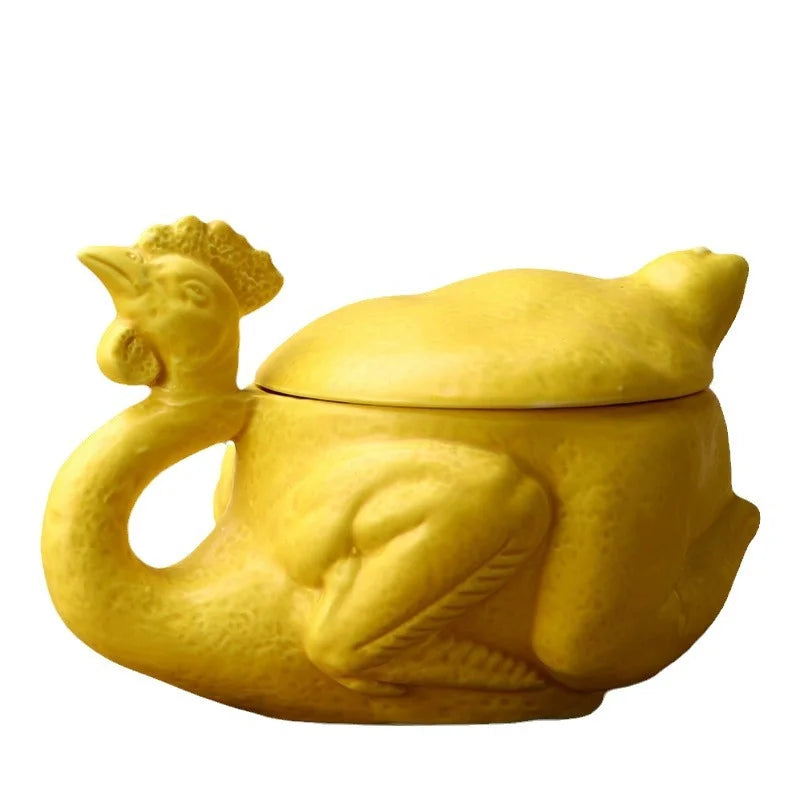 Tazza di pollo salato
