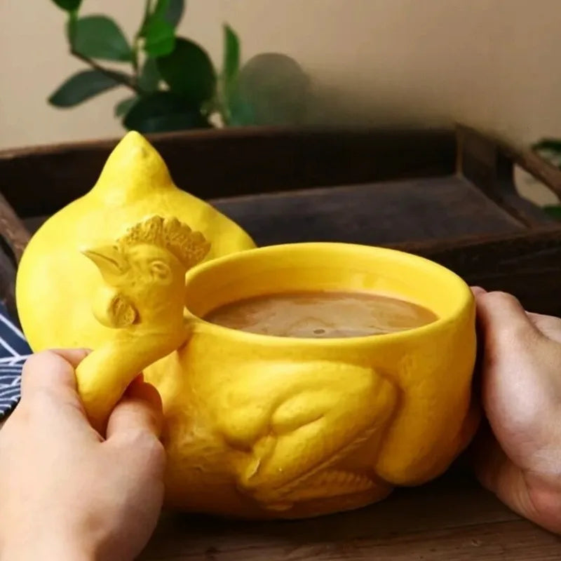 Tazza di pollo salato