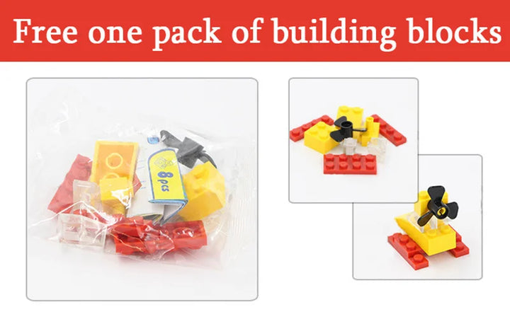 Tazze creative in mattoni da costruire