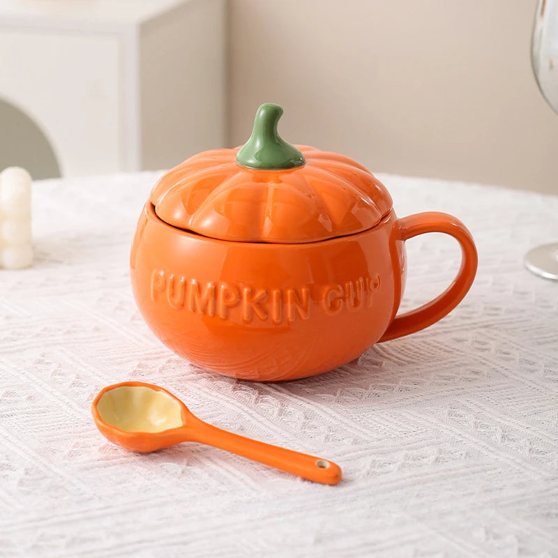 Tazza di zucca in ceramica