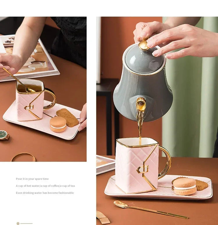 Tazza a forma di borsa Luruxy