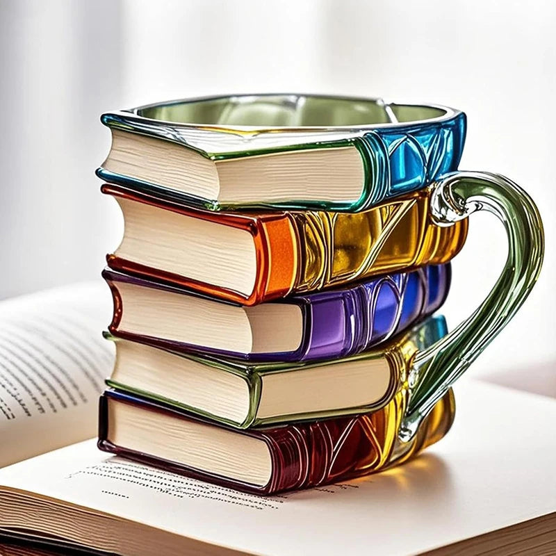 Tazza Libri dipinta