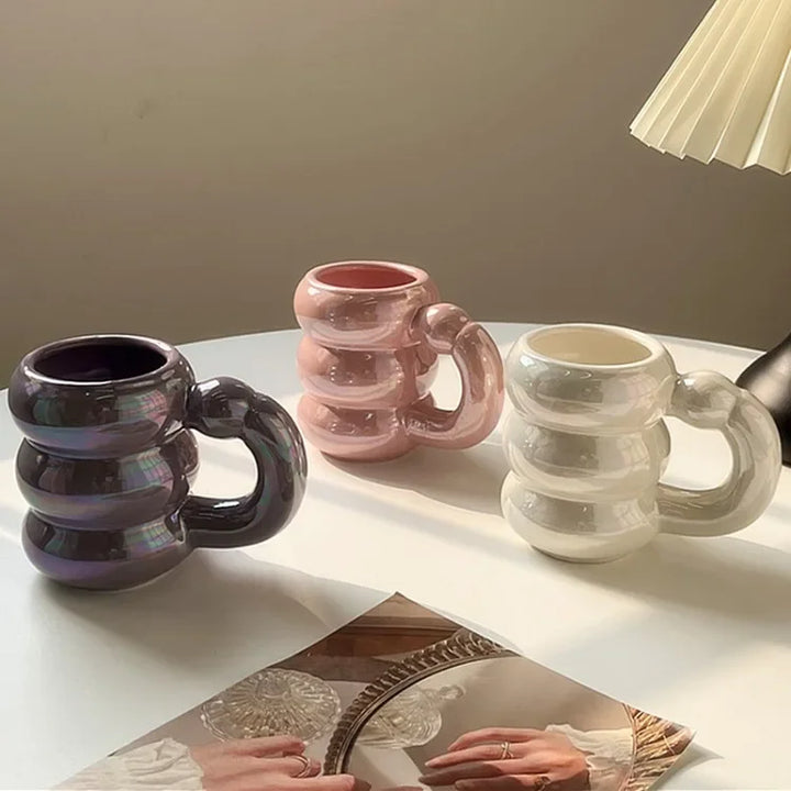Tazza paffuta in ceramica da 420 ml