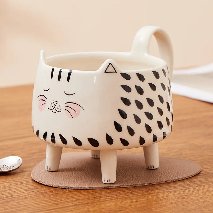 Tazza Gatti con 4 zampe tazza da caffè carina