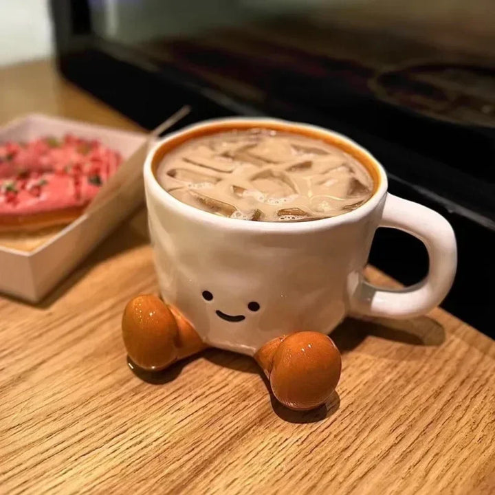Coppia di cartoni animati Tazza in ceramica