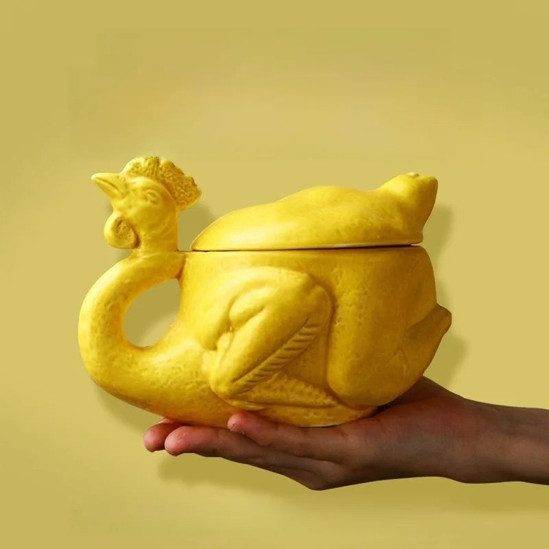 Tazza di pollo salato