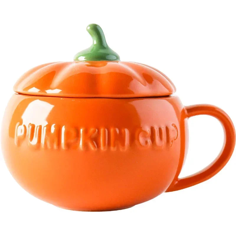 Tazza di zucca in ceramica